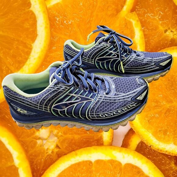 Brooks Glycerin 12‎ Blue and Green Size 6 - Picture 1 of 11